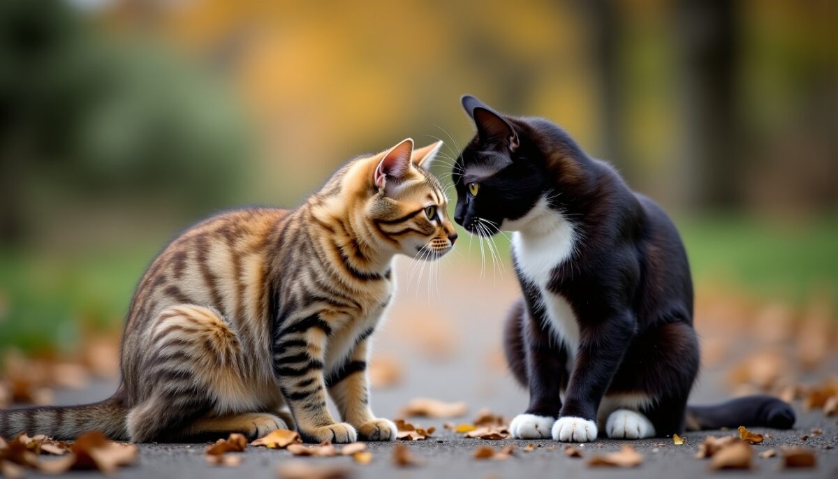 Combien de temps faut-il pour que deux chats apprennent à s&rsquo;accepter et vivent ensemble en harmonie ?