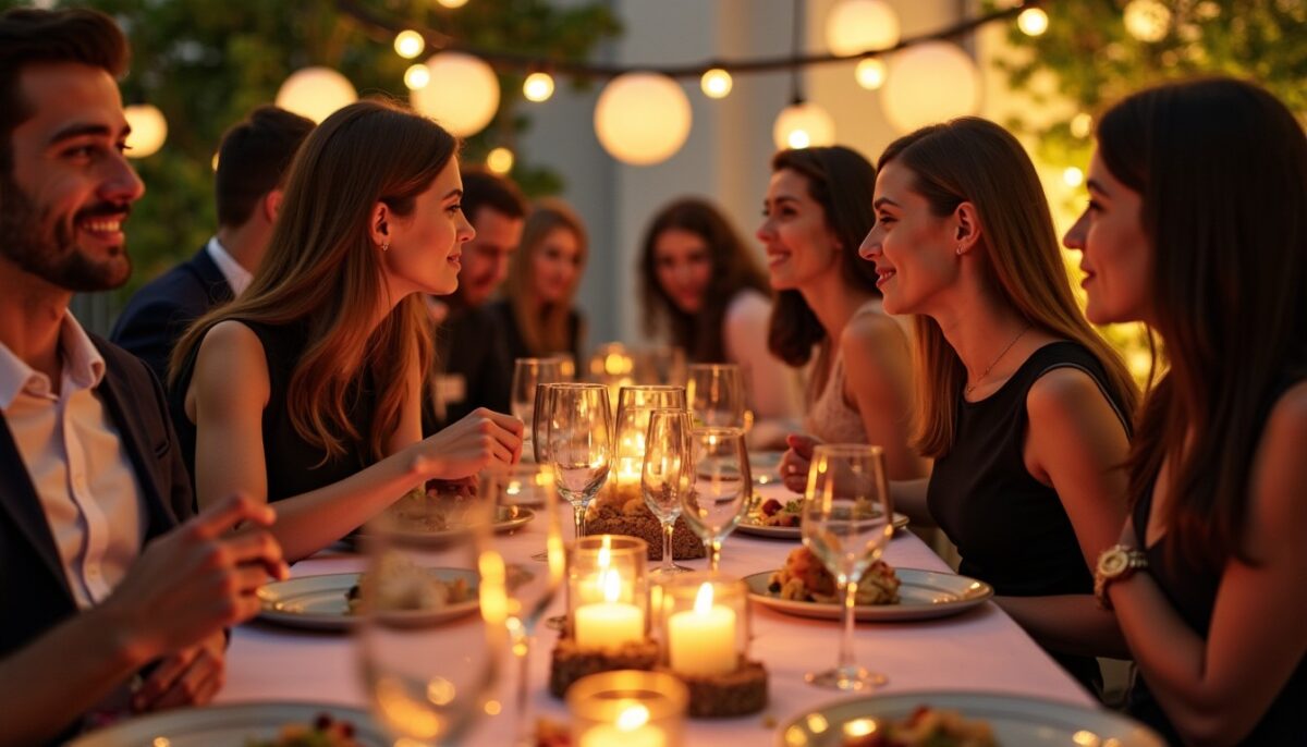 L&rsquo;art de la convivialité en 2025 : conseils pour naviguer avec élégance parmi des invités aux univers variés pendant les fêtes